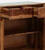 Arabel Sheesham Wood Sideboard In Rustic Teak Finish