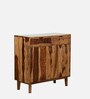 Arabel Sheesham Wood Sideboard In Rustic Teak Finish