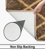 Arabic Coffee Microfibre 16x24 Inches Quick Dry Bath Mat