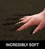 Arabic Coffee Solid Microfiber 6 X 7 Feet Tufted Carpet