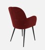 Araceli Velvet Dining Chair In Red Colour