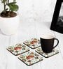 Aradhana (Set of 4) Engineered Wood Coaster