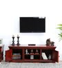 Aramika Sheesham Wood TV Console in Honey Oak  Finish for TVs up to 50"