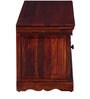 Aramika Sheesham Wood TV Console in Honey Oak  Finish for TVs up to 50"