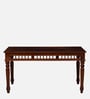 Aramika Sheesham Wood 6 Seater Dining Set In Scratch Resistant Honey Oak Finish With Bench