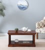Aramika Sheesham Wood Coffee Table In Honey Oak Finish