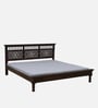 Aramika Sheesham Wood King Size Bed In Provincial Teak Finish