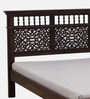 Aramika Sheesham Wood Queen Size Bed In Provincial Teak Finish
