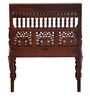 Aramika Solid Wood 1 Seater Sofa in Honey Oak Finish