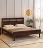 Aramika Sheesham Wood King Size Bed In Provincial Teak Finish