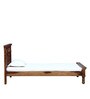 Aramika Sheesham Wood Single Bed In Rustic Teak Finish