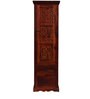 Aramika Sheesham Wood 1 Door Wardrobe In Honey Oak Finish