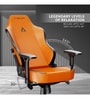 Arancio Leather Gaming Chair in Orange & Black Colour