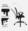 Arata Breathable Mesh Ergonomic Chair in Black Colour