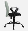 Arata Mid Back Ergonomic Chair with Tilt Lock Mechanism in Black & Grey Colour
