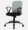 Arata Mid Back Ergonomic Chair with Tilt Lock Mechanism in Black & Grey Colour