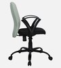 Arata Mid Back Ergonomic Chair with Tilt Lock Mechanism in Black & Grey Colour