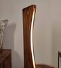 Arc Brown Wooden LED Table Lamp