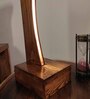 Arc Brown Wooden LED Table Lamp