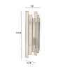 Arc De Luxe Wall Lamp with Frosted Glass