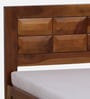 Arcadia Sheesham Wood Queen Size Bed in Brown Colour with Box Storage
