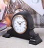 Arcadian Arc Black Steel Table Clock