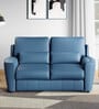 Godrej Interio Arcbay Leatherette 2 Seater Sofa In Blue Colour