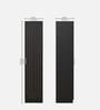 Arceus 1 Door Wardrobe In Black  Finish