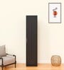 Arceus 1 Door Wardrobe In Black  Finish
