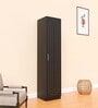 Arceus 1 Door Wardrobe In Black  Finish