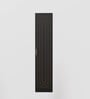 Arceus 1 Door Wardrobe In Black  Finish