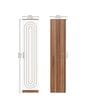Arceus 1 Door Wardrobe In White & Noce Lyon Finish