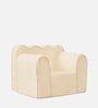 Arch Cloud Sherpa Kids Sofa In Cream Colour