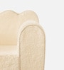 Arch Cloud Sherpa Kids Sofa In Cream Colour