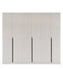 Archer 4+ Door Wardrobe in White Finish