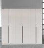Archer 4+ Door Wardrobe in White Finish