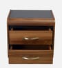Archer Bedside Table in Natural Finish with Drawers
