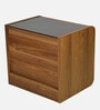 Archer Bedside Table in Natural Finish with Drawers