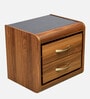 Archer Bedside Table in Natural Finish with Drawers