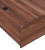 Archer King Bed With Storage in Walnut Finish