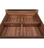 Archer King Bed With Storage in Walnut Finish