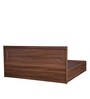 Archer King Bed With Storage in Walnut Finish