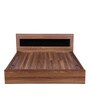 Archer King Bed With Storage in Walnut Finish