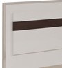Archer Queen Size Bed in White Finish with Hydraulic Storage