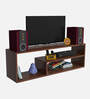 Archer TV Console in Walnut Finish For Up To 55"