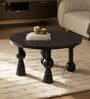 Archie Spindle Coffee Table In Black Finish