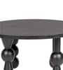 Archie Spindle Coffee Table In Black Finish
