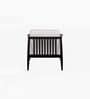 Archie Spindle Arm Chair In Grey Color
