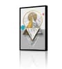 Architectural Aesthetics Multicolour Engineered Wood Framed Canvas Wall Painting