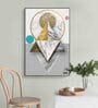 Architectural Aesthetics Multicolour Engineered Wood Framed Canvas Wall Painting